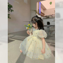 Carica l&#39;immagine nel visualizzatore di Gallery, Baby Girls Summer Floral Princess Dress