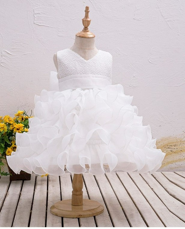 Baby girl wedding, birthday and party dress