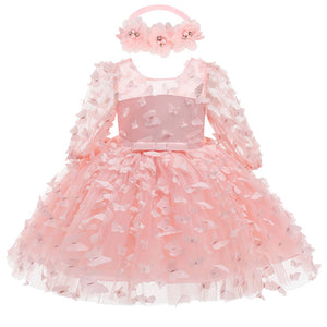 Baby fashion party dress