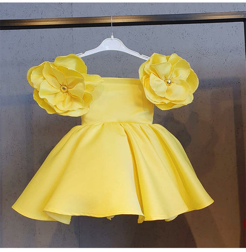 Baby flower party dress