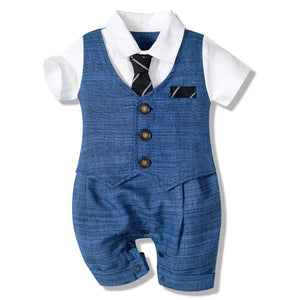 Baby boy gentleman  suit party - formal outfit